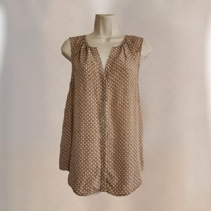 Joie Sleeveless Silk Blouse XS